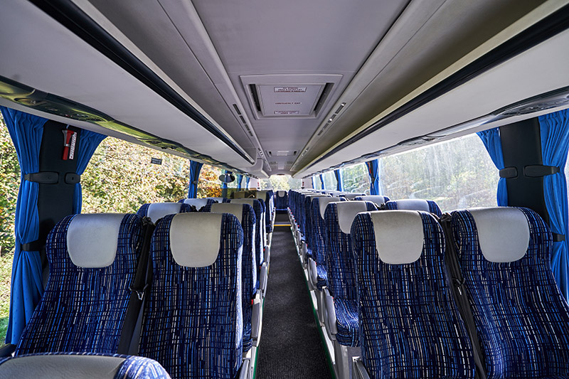 49-53 seat coach interior